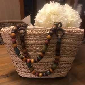 NWOT Cappali Straworld Inc brand bag